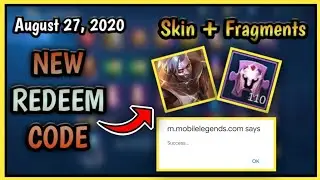 HOW TO GET FREE SKIN & RARE SKIN FRAGMENTS USING REDEEM CODE IN MOBILE LEGENDS 2020 | Be Mythical