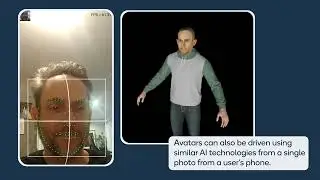 Facial avatars for XR