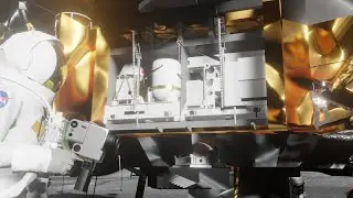 Apollo 15 Part 3: ALSEP (Apollo Lunar Surface Experiment Package) Deployment