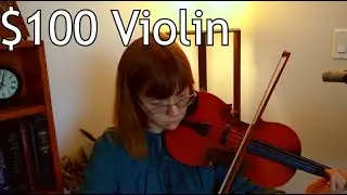 100 Dollar Vangoa Violin - Set-up and Review