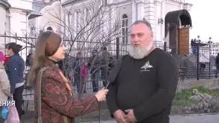Доставка Благодатного огня в города Новороссии