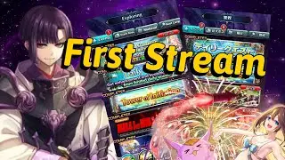 FIRST REAL STREAM // FARMING WITH VIEWERS // GRAND SUMMONERS