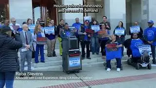 Housing Solves Homelessness – CSH and Bring CA Home at Advocacy Day 2024