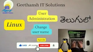 Linux User&GroupAdministrationPart05|Linux Administration | | Linux for beginners | Linux in Telugu