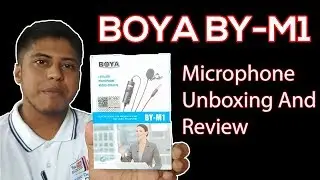 BOYA BY M1 Microphone Unboxing And Review II In Bangal II