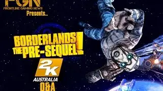 Q&A's sesson with 2K Australia from the EB Expo 2014