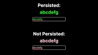 Redux Persist Project