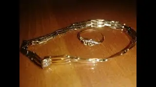 Ремонт золотого кольца и браслета. Repair of a gold ring and bracelet