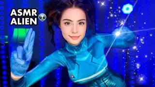 ASMR ALIEN FULL BODY EXAM 👽 Cranial Nerve Examination, Medical Roleplay & Eye Exam for Sleep 👽