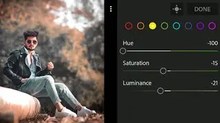 Lightroom Black And Orange Tone Photo Editing - Lightroom Best Photo Editing 2023