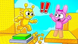 I Used CAMOFLAUGE To Troll MY FRIENDS In Roblox Troll Tower! (SPRUNKI)