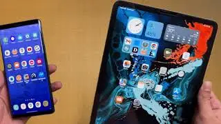 Samsung Galaxy Note 9 vs iPad Pro Speedtest!