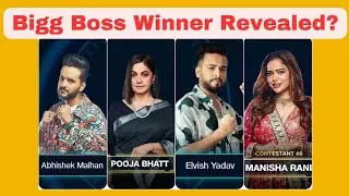 Bigg Boss *Winner* Revealed? Who is BB OTT 2 Winner?