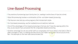Java File Processing Lecture - Building Java Programs Ch 6
