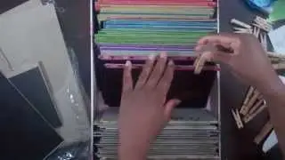 How to store wafer thin dies Cheap and with a twist using Oriental Magnet Sheets