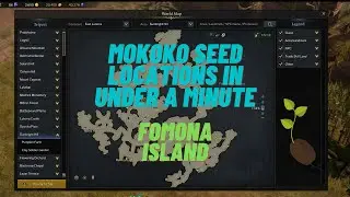 Lost Ark Mokoko Seed Locations in Fomona Island | Map of all 5 Seeds