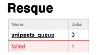 Ruby on Rails - Railscasts #271 Resque