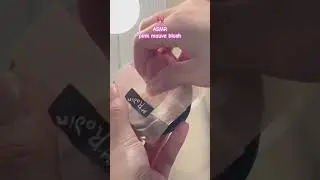 ASMR: korean pink mauve blush 🎀 