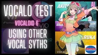 VOCALO CHANGER TEST using OTHER Vocal Synths【VOCALOID 6 AI 】💜