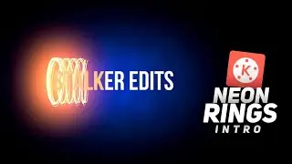 Neon Ring Intro | kinemaster tutorial