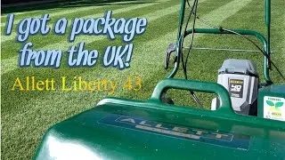 Unboxing the Allett Liberty 43      #unboxing #allett #liberty43 #cylindermower #reelmower