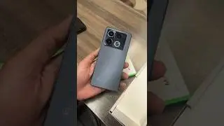 Infinix Note 40 Unboxing Black Colour 