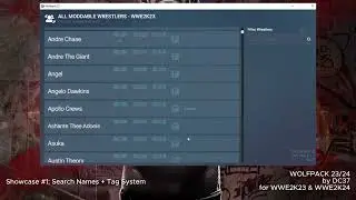 Wolfpack 23/24 - Showcase 1 [Search Names + Tag System]