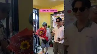 TJ Monterde and KZ Tandingan spotted #kztandingan #tjmonterde #spotted