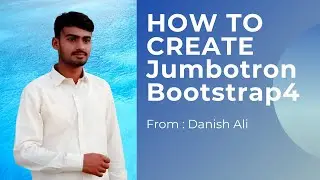 How to Create Jumbotron in Bootstrap4
