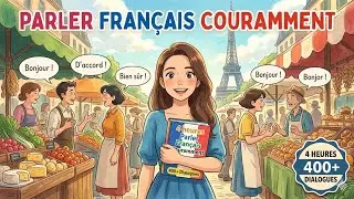 4  heures parler français couramment & plus de 400  French dialogues