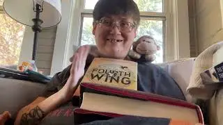 Reading Fourth Wing By Rebecca Yarros With Spoilers .