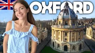 My FIRST TIME in Oxford, England 🇬🇧 (not what I expected)