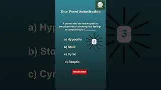 One Word Substitution asked in SSC exams | Competitive exams #english #learning #ssc #ssccgl #sscgd