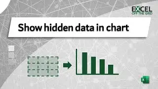 How to show hidden data in an Excel chart | Excel Off The Grid