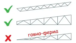Не делай треугольную ферму пока не посмотришь это видео