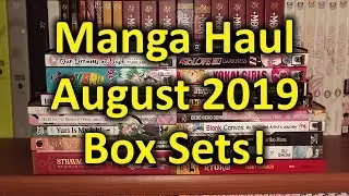 Manga Haul: August 2019 || Box Sets!