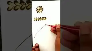 #Shorts Earbuds से मेहंदी लगाने का आसान तरीका #मेहंदी