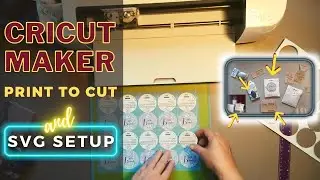 How to Make Labels and Packaging to Send to Cricut Maker to Cut.