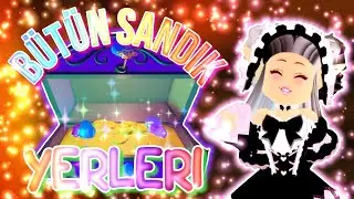 ROYALLOWEEN GÜNCELLEMESİNDEKİ BÜTÜN SANDIK YERLERİ! Royale High Türkçe