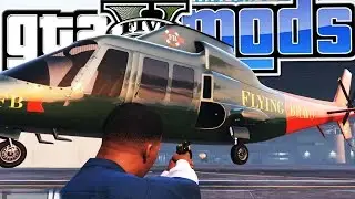 GTA 5 MODS - GRAVITY GUN MOD - E3 (Grand Theft Auto 5 PC Gameplay) Pungence