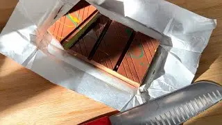 Trying VIRAL DUBAI CHOCOLATE 🍫 #asmr #dubaichocolate #viralvideo #food