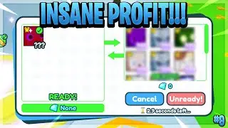 INSANE PROFIT! | Pet Simulator X Trading Montage | #9