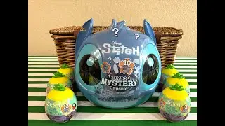 Unboxing Disney Stitch Jumbo Mystery Capsule and That's So Stitch Collectible Figurines!