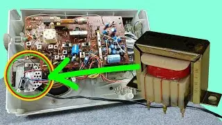 Let's convert BOOMBOX CASSETTE PLAYER from 100 Volts to 220 Volts
