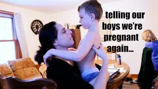 TELLING THE KIDS I'm Pregnant WITH BABY 4