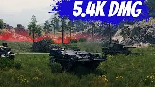 Strv 103-0 - 11 Kills 5.4K Damage - Lakeville