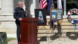 Chief Hensman speaks at Police Memorial Day 2024