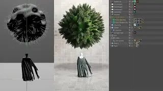 Cinema 4d Animated Displacement | Forester Plugin | Octane Render | FREE PROJECT