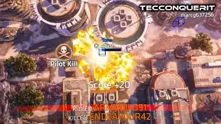 2 titans down 2 pilots down with Legion in Titanfall 2