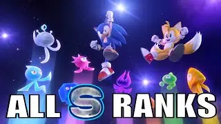 Sonic Colors (60 FPS) - Dolphin Emulator - Full Playthrough (All S Ranks)